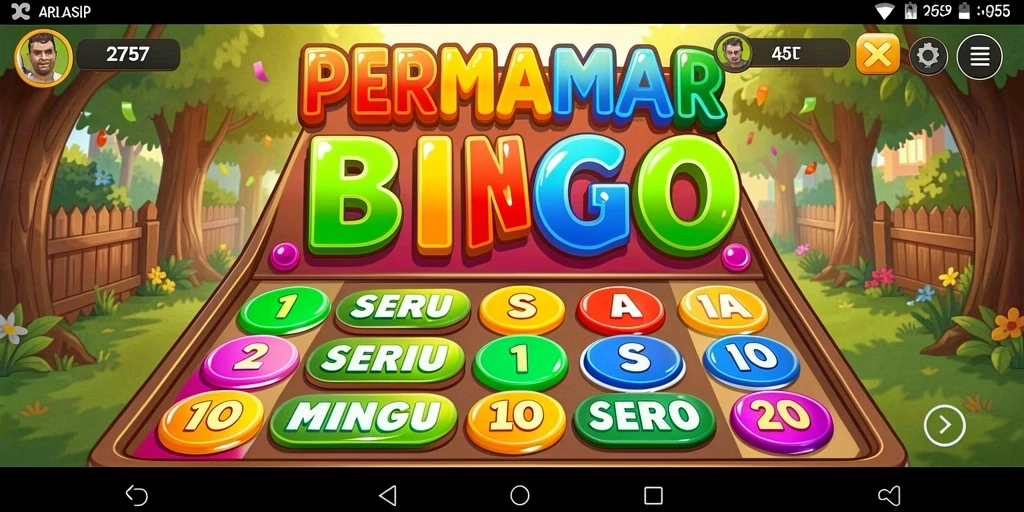 Tampilan gameplay Bingo yang seru dan interaktif di 2757.
