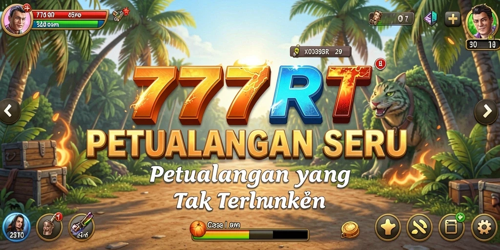 Tampilan gameplay menakjubkan dari 777RT dengan petualangan seru.