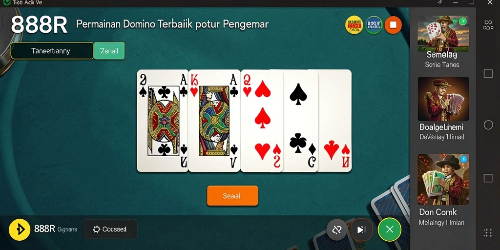 Tampilan gameplay <strong>Domino</strong> yang menarik dan interaktif.