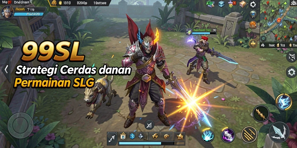 Tampilan gameplay mendebarkan dari 99SL yang penuh strategi.