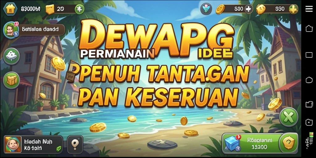 Tampilan gameplay DEWAPG yang menawan dan interaktif.
