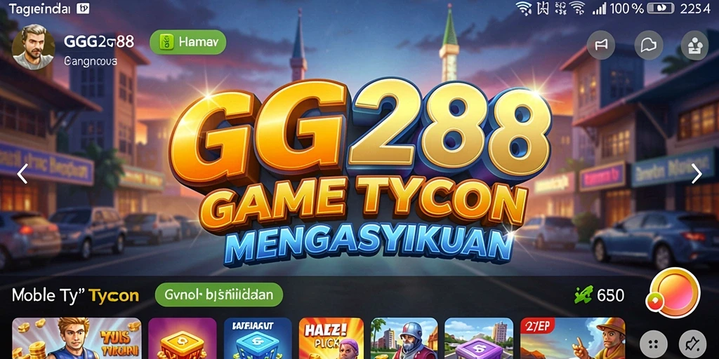 Tampilan gameplay GG288 yang menarik dan penuh strategi.