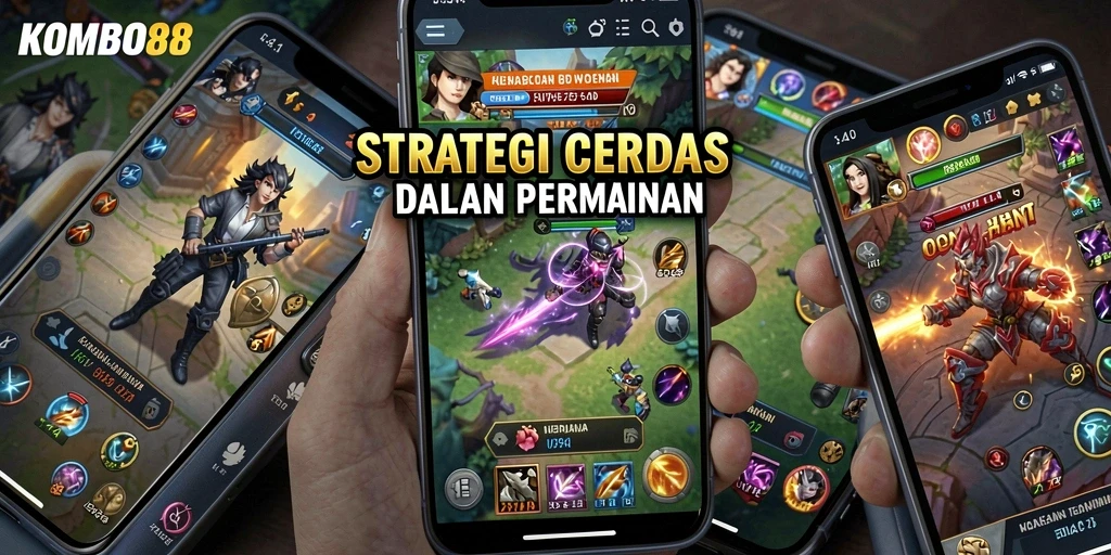 Tampilan menarik dari gameplay yang mendebarkan di KOMBO88.