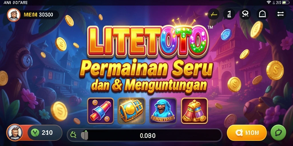 Gameplay seru dari LITETOTO dengan tema yang menarik.