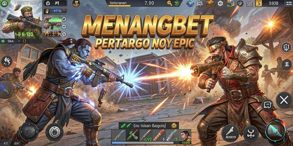 Tampilan pertarungan seru di MENANGBET dengan grafik berkualitas tinggi.