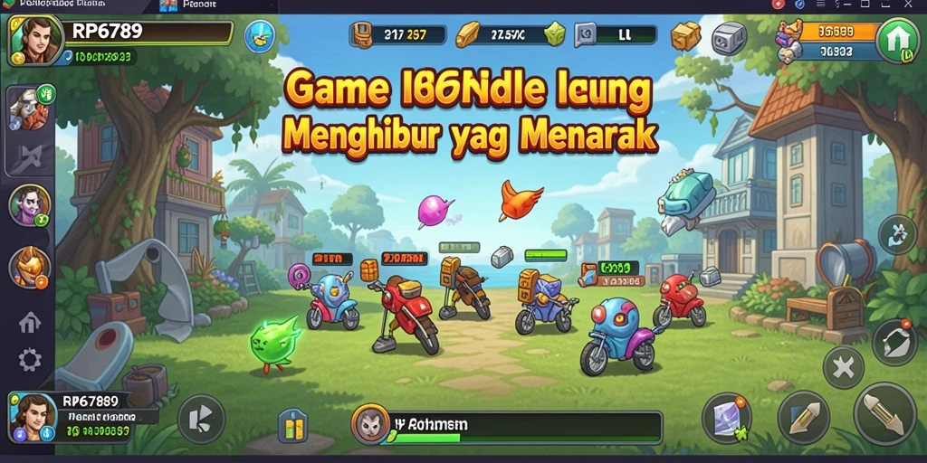 Tampilan gameplay menarik dari RP6789 dengan karakter yang berkembang.