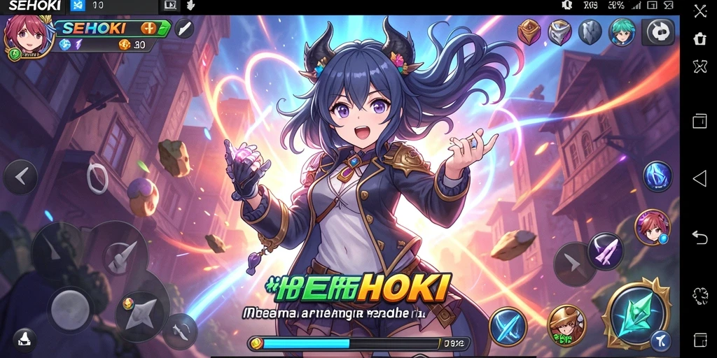 Menampilkan karakter Anime dalam aksi memukau di <strong>SEHOKI</strong>.