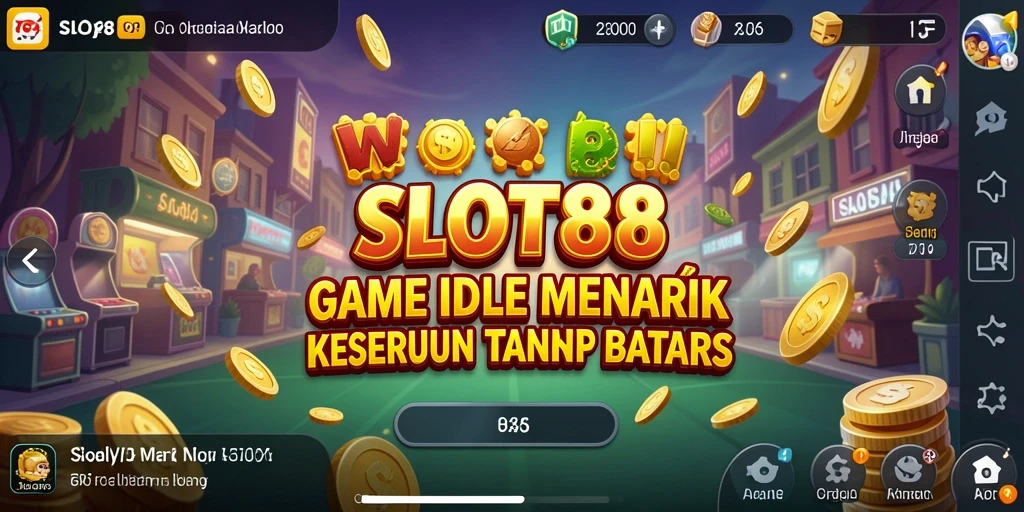 SLOT88 menampilkan gameplay Idle yang mengasyikkan.