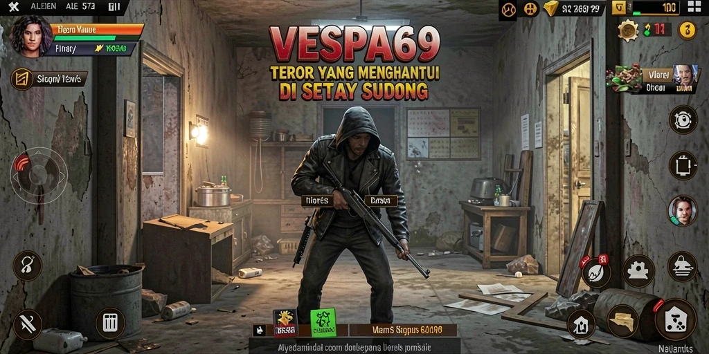 Gameplay VESPA69: menegangkan, menyeramkan, penuh kejutan.