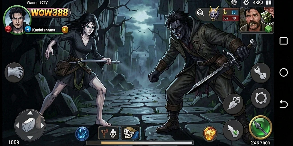 Gameplay seru dengan elemen horror yang mendebarkan.